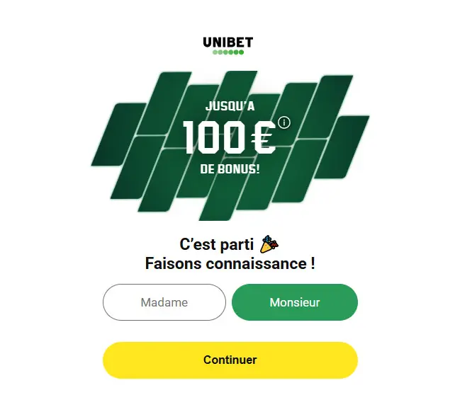 Welkomstbonus bij UNIBET NL casino